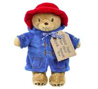 Rainbow Designs My First Paddington Soft Toy Teddy Bear with Red Hat & Blue Coat - Baby Safe Plush Toy with Embroidered Features, Suitable from Birth for Newborns, Cuddles & Early Adventures