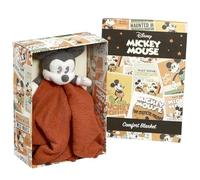 Rainbow Designs Official Disney Mickey Memories - Mickey Mouse Comfort Blanket For Newborn Babies Super Soft & Safe Comforter
