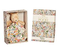 Rainbow Designs Official Winnie the Pooh - Always And Forever Comfort Blanket Soft Toy Comforter For Babies and Toddlers, 29cm