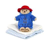 Rainbow Designs Paddington Baby Set - Soft Toy & Large Muslin Cloths