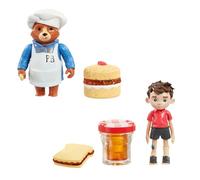 Rainbow Designs Paddington Bear Kitchen Playset - Chef Paddington, Jonathan & Marmalade Treats - Imaginative Cooking Set