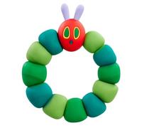 Rainbow Designs The Very Hungry Caterpillar Teether - Soft Silicone Teething Toys for Baby with Red & Green Character Face, Gentle Soothing Relief for Irritated Gums & Sensory Development