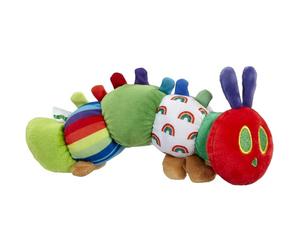 Rainbow Designs Tiny & Very Hungry Caterpillar My First Soft Toy - Colourful Rainbow Soft Stuffed Animal - Enchanting Newborn Baby Gift Based on Eric Carle's Book
