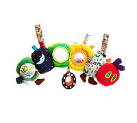 Rainbow Designs Very Hungry Caterpillar Large Activity Toy - Stimulating Baby Sensory & Early Development Toy for Babies & Toddlers - Textured Musical Toy With Rattle