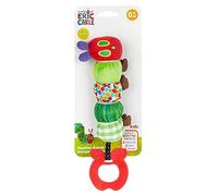 Rainbow Designs Very Hungry Caterpillar Teether Rattle - Soft Baby Sensory Toy with Vibrant Colours - Infant Teether Toy
