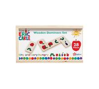 Rainbow Designs Very Hungry Caterpillar Wooden Domino Set, Traditional Toy