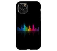 Rainbow DJ Audio Spectrum Equalizer Sound Wave Case for iPhone 11 Pro