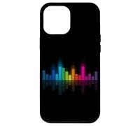 Rainbow DJ Audio Spectrum Equalizer Sound Wave Case for iPhone 12 Pro Max