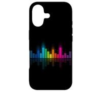 Rainbow DJ Audio Spectrum Equalizer Sound Wave Case for iPhone 17