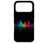 Rainbow DJ Audio Spectrum Equalizer Sound Wave Case for iPhone 17 Pro Max