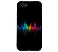 Rainbow DJ Audio Spectrum Equalizer Sound Wave Case for iPhone SE (2020) / 7/8