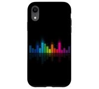 Rainbow DJ Audio Spectrum Equalizer Sound Wave Case for iPhone XR