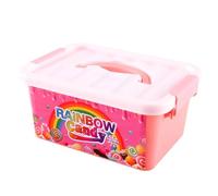 Rainbow Dough Playset - Creative Putty Kit, Funny Craft Toys for Early Learning, Candy Putty with Educational Fun, Kids Activity, Preschool Clay for Home School and Classroom Parties