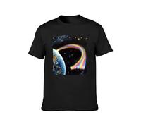 Rainbow Down to Earth Ritchie Blackmore T-Shirt Unisex Gift Men's Black Tees 3XL