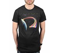 Rainbow Down to Earth T-Shirt English Rock Band Ritchie Blackmore Black M