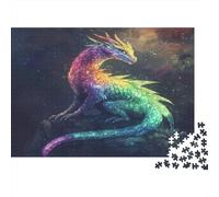 Rainbow Dragon Puzzle 1000pcs (75x50cm) Puzzles, Die Für Erwachsene Und Personen Ab 14 Jahren Geeignet Sind