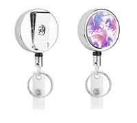 Rainbow Dragons ID Card Badge Holders Retractable Badge Holder Reel