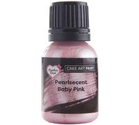 Rainbow Dust Cake Art Paint, Pearlescent Baby Pink - 25ml