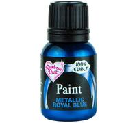 Rainbow Dust Edible Food Paint (Metallic Royal Blue, 25ml)