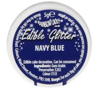 Rainbow Dust Edible Glitter Navy Blue