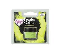 Rainbow Dust Edible Matt Powder Dust Colour 4g Citrus Green