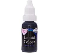 Rainbow Dust Liquid Colour - Liquid Air Brush Colour and Food Colouring (Navy Blue, 16ml)