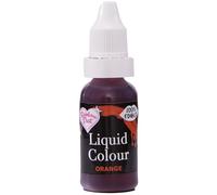 Rainbow Dust Liquid Colour - Liquid Air Brush Colour and Food Colouring (Orange, 16ml)