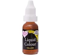 Rainbow Dust Liquid Colour - Liquid Air Brush Colour and Food Colouring (Yellow, 16ml)