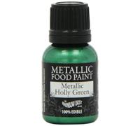 Rainbow Dust Metallic Paint Holly Green