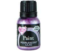 RAINBOW DUST Pearl Food Colouring, Edible Paint in Pearlescent Colours, Ready to Use, Easy to Apply, Create Cakes & Cupcakes with an Indulgent Shimmer - Lilac