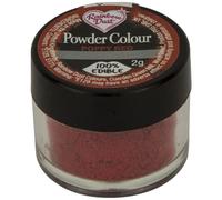 Rainbow Dust Powdered Food Colouring - (Poppy Red)