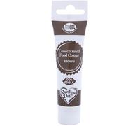 Rainbow Dust ProGel® Concentrated Food Colour, Brown Colouring Gel For Baking and Cake Decorating, 25g Tube