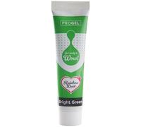 Rainbow Dust ProGel Professional Food Colouring, Bright Green 25g | Highly concentrated formula