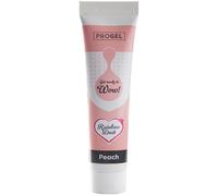 Rainbow Dust ProGel Professional Food Colouring, Peach 25g | Highly concentrated formula