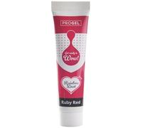 Rainbow Dust ProGel Professional Food Colouring, Ruby Red 25g | Highly concentrated formula