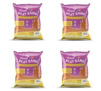 Rainbow Eco Play - Coloured Orange Sand - 20kg - 100% Natural - Play Sand Art Kits for Kids - Childrens Craft - 4x5kg