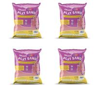 Rainbow Eco Play - Coloured Pink Sand - 20kg - 100% Natural - Play Sand Art Kits for Kids - Childrens Craft - 4x5kg