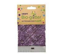 Rainbow Eco Play Craft Biodegradable Glitter, Chunky Glitter, Arts and Crafts for Kids, Card Making, Decorations, Craft Glitter for Candle Making, Eco-Friendly, Cruelty Free - Lilac - 20g