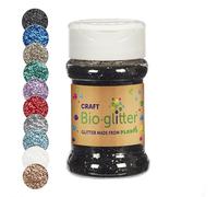 Rainbow Eco Play Glitter Biodegradable, Plant-Based, Christmas - 40g x 10