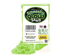 Rainbow Eco Play - Halloween Gifts - Smooshy Glow in The Dark Magic Sand - 485g - Play Sand for Kids - Sensory Sand - Clean, Safe & Fun - Versatile - Easy to Clean