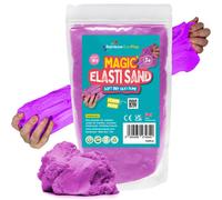 Rainbow Eco Play - Magic Elasti Sand - Purple - 1Kg - Magic Sand - Kids Coloured Sand