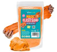 Rainbow Eco Play - Magic Play Sand For Kids - Elasti - 2.5Kg - Childrens Eco-Friendly Non-Toxic Natural Coloured Sand