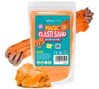 Rainbow Eco Play - Magic Play Sand For Kids - Elasti - 485G - Childrens Eco-Friendly Non-Toxic Natural Coloured Sand