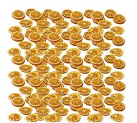 Rainbow Eco Play Orange Slices for Arts and Crafts, approx 50pcs, Christmas Decorations, Wreath Decoration, Dried Fruit for Crafting, Craft Flowers, Decorative, Vase, Home Décor - 150g