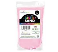Rainbow Eco Play Pastel Coloured Sand, Art & Crafts, Eco-Friendly Safe 5kg