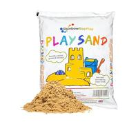 Rainbow Eco Play Sand - 15kg Natural, Non-Toxic Play Sand for Kids - Sandpit, Building, Childrens Toddler Sensory Play