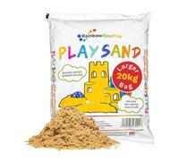 Rainbow Eco Play Sand - 20Kg Natural, Non-Toxic Sand For Kids - Sandpit, Building, Sensory Play