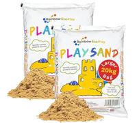Rainbow Eco Play Sand - 40kg Natural, Non-Toxic Sand for Kids - Sandpit, Building, Sensory Play