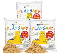 Rainbow Eco Play Sand - 60kg Natural, Non-Toxic Sand for Kids - Sandpit, Building, Sensory Play