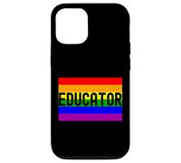 Rainbow Educator - Queer Educator, LGBTQ+ Educator, Lesbian Case for iPhone 12/12 Pro